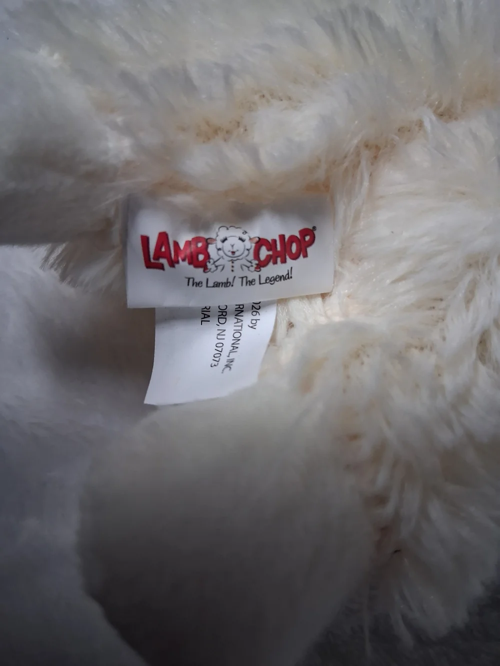 LAMB CHOP, Squeeky Dog Toy Small 6